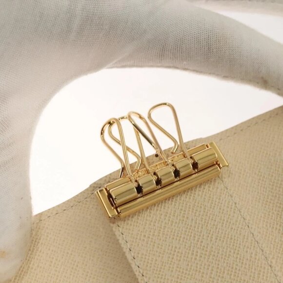 LOUIS VUITTON Damier Azur Multi Cles 4 Key Case N60020 LV Auth 131504 - Picture 12 of 16